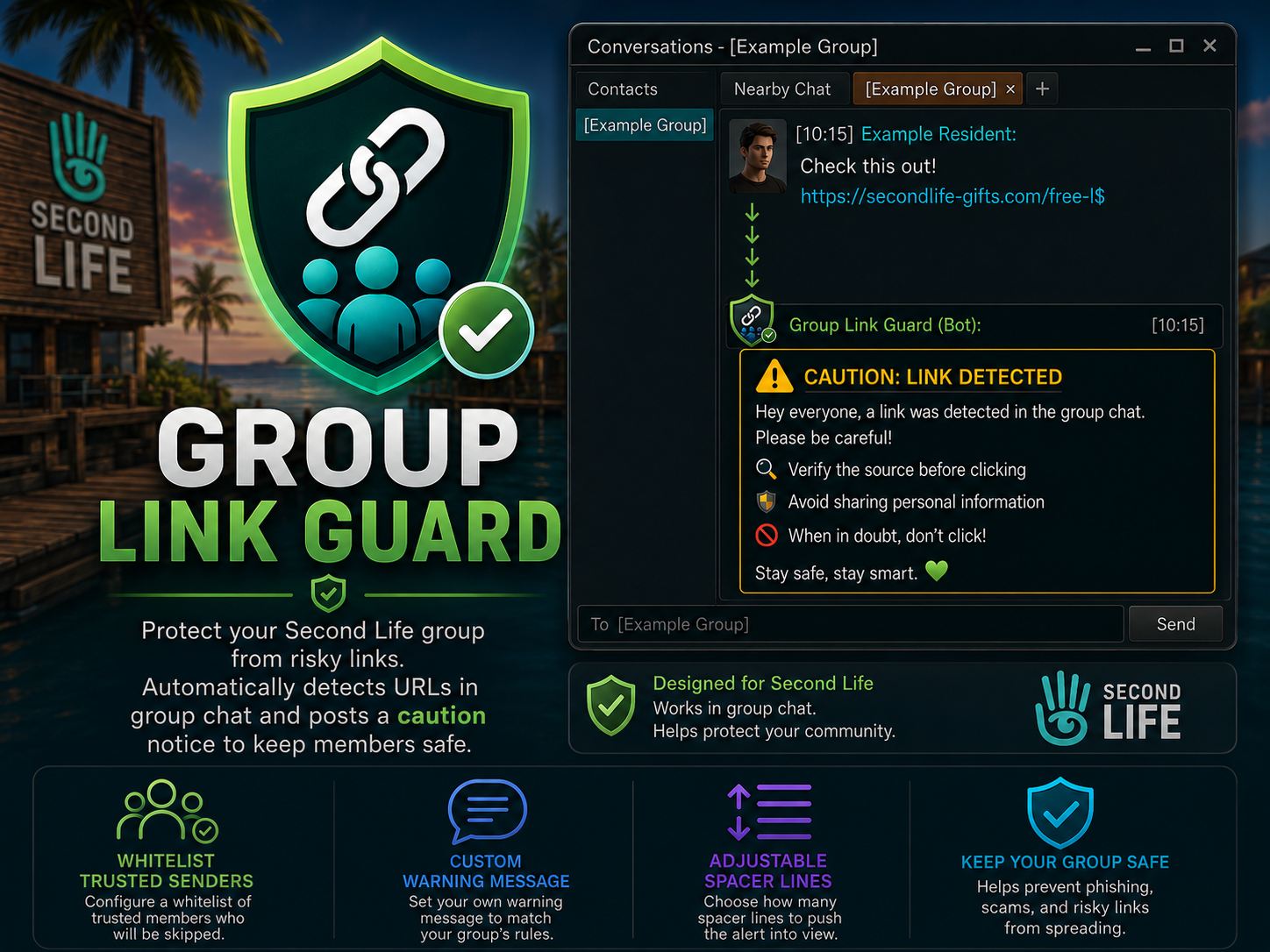 Group Link Guard